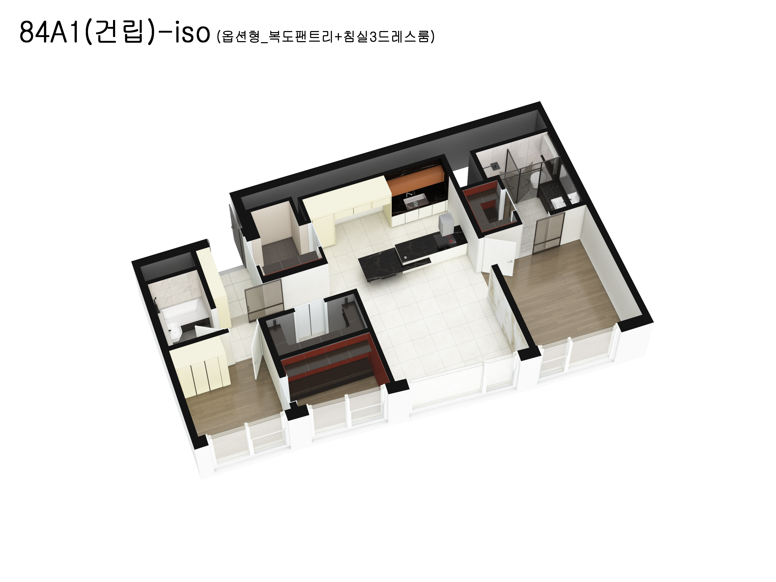 84A2-iso 평면도